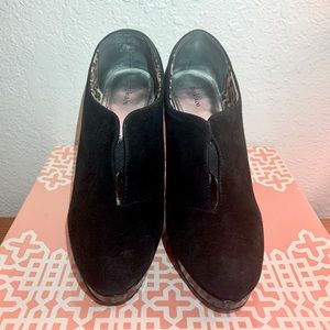 Style & Co Black Suede Heels Size 9